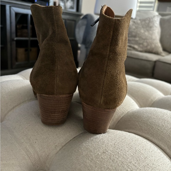 Isabel Marant Etoile brown suede western ankle boots 39 (8) - Picture 3 of 10